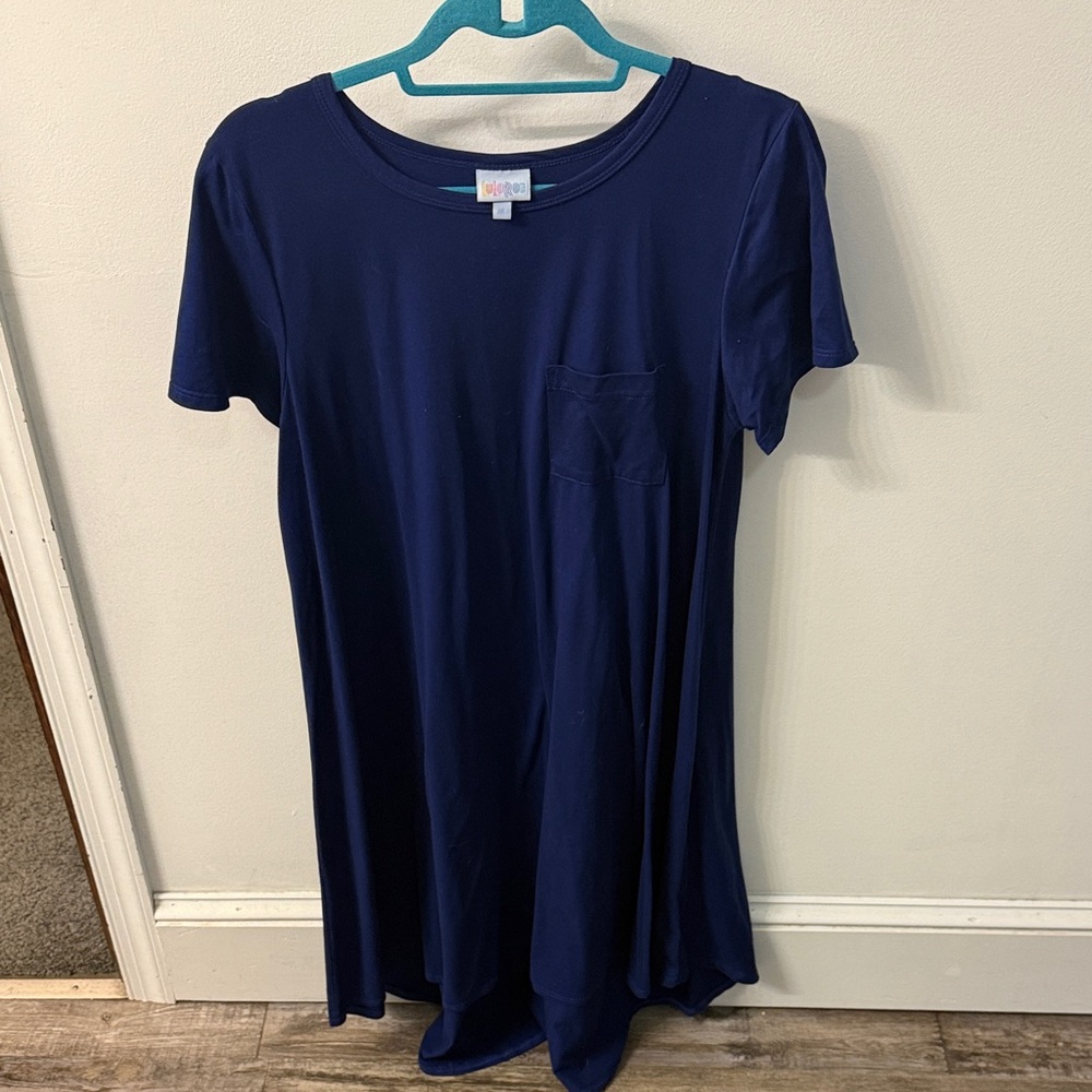 LuLaRoe Deep Blue Dress